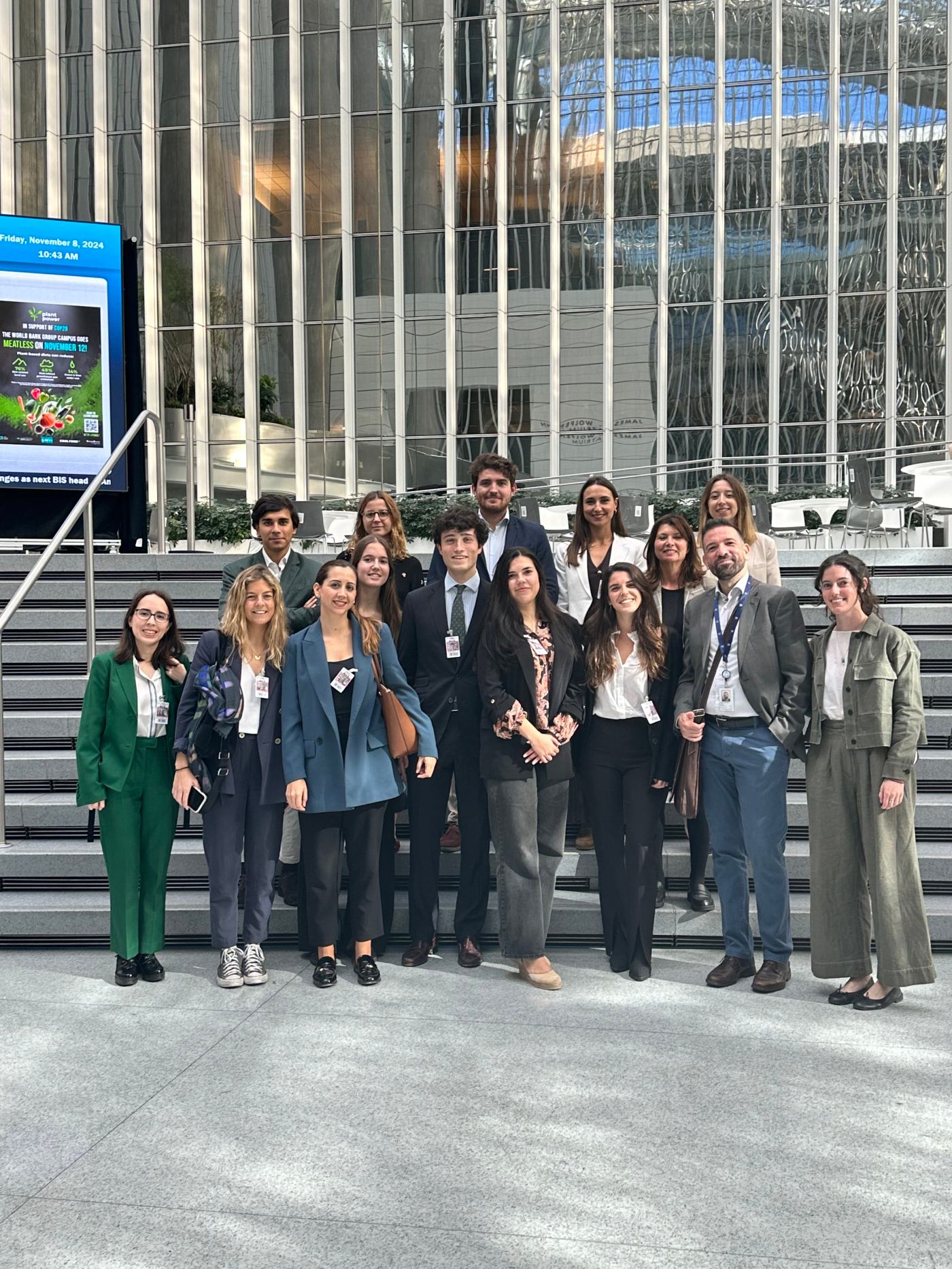 Miembros de la SPPN en el Banco Mundial