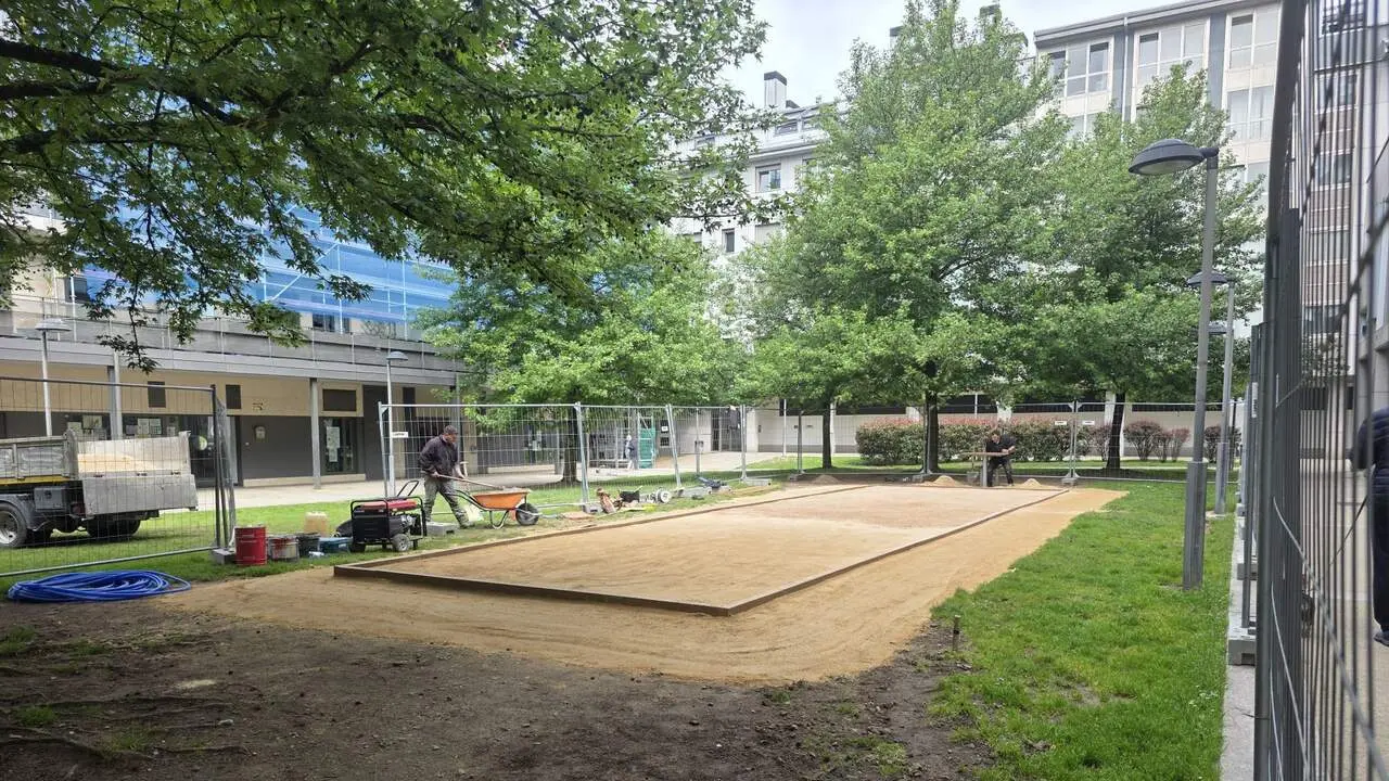 A Parda estrenará una nueva pista de petanca